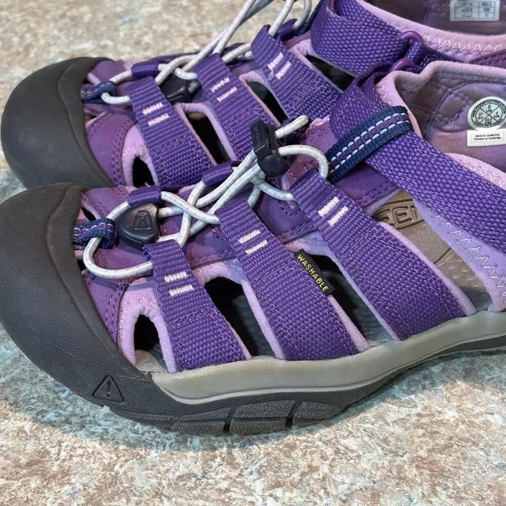 Keen Children's Purple Lavender Newport H2 Hiking Outdoor Water Shoes Size 5